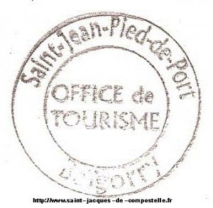 Tampon Saint Jean Pied de Port