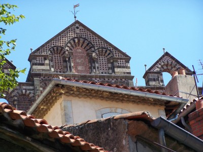 Haut de la cathédrale du Puy