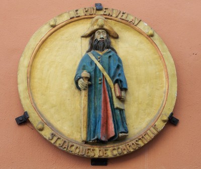 Sculpture Saint Jacques de Compostelle
