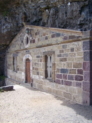 La chapelle de la Madeleine vue de face