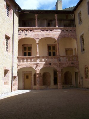 Château de Saint Alban sur Limagnole