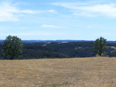 Sur les hauteur de Saint Alban - très beau paysage