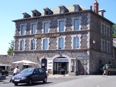 Place du village d'Aubrac